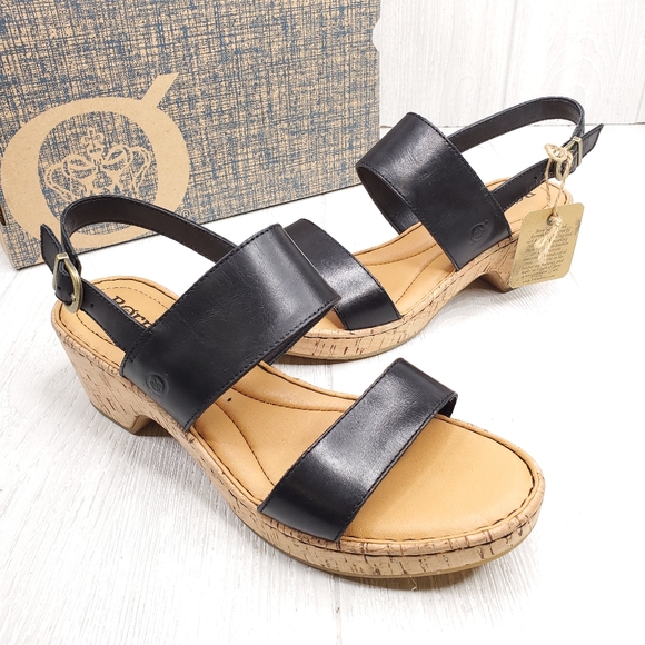 Born Shoes - Born Strappy Slingback Sandals 10